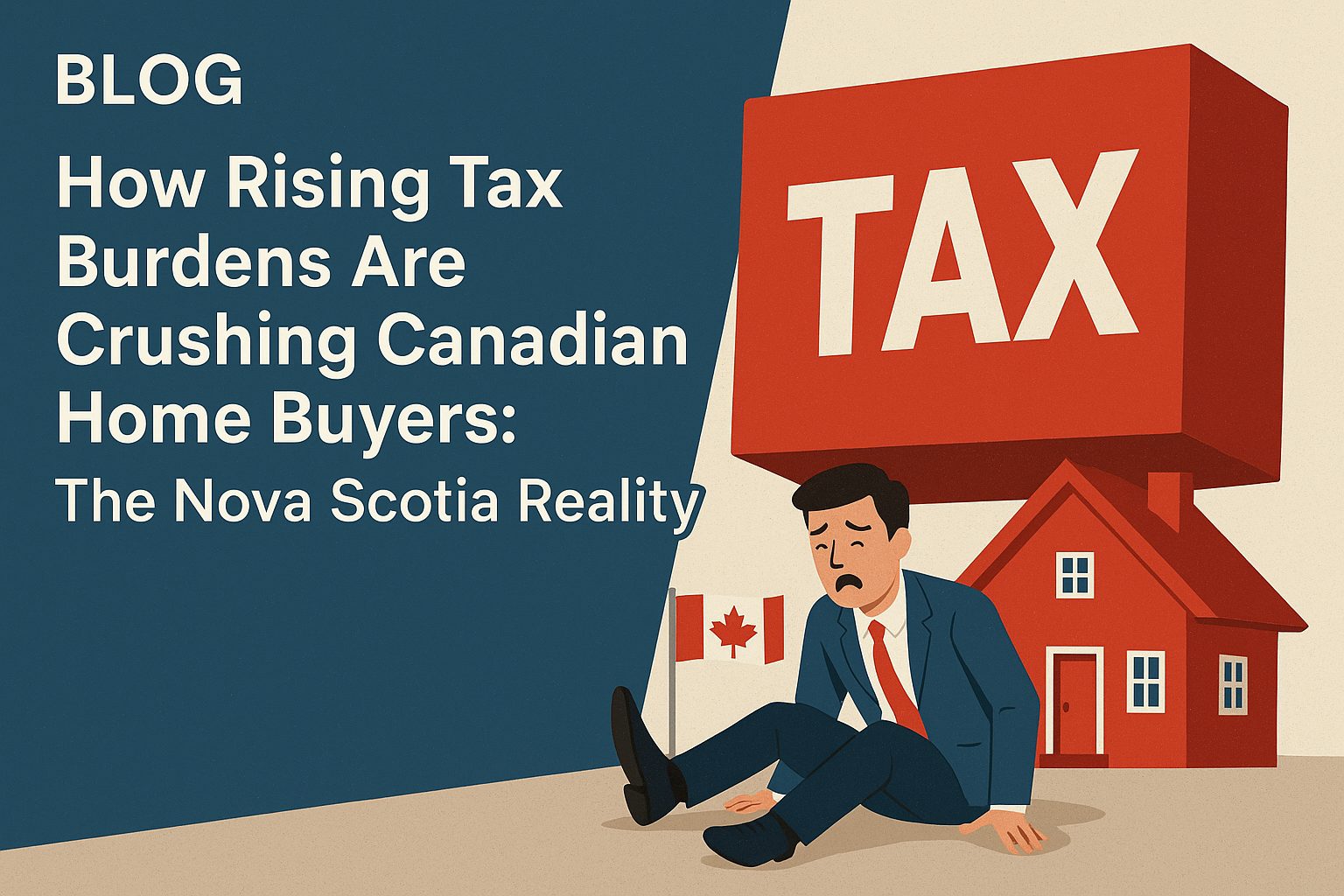How Canada’s Soaring Tax Burden is Crippling Homeownership Dreams