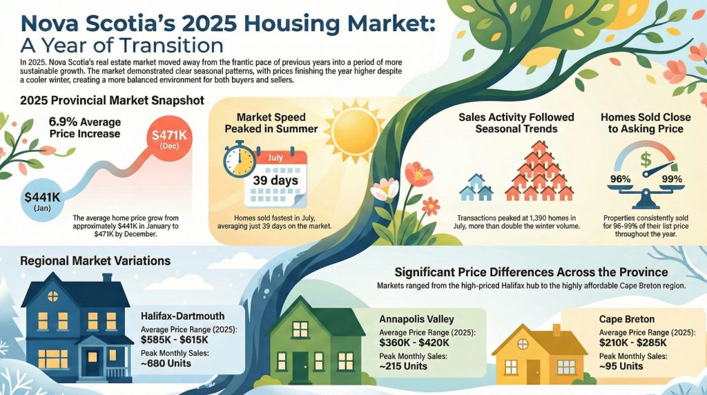 Nova Scotia Real Estate Market Statistics 2025 A Year of Transition